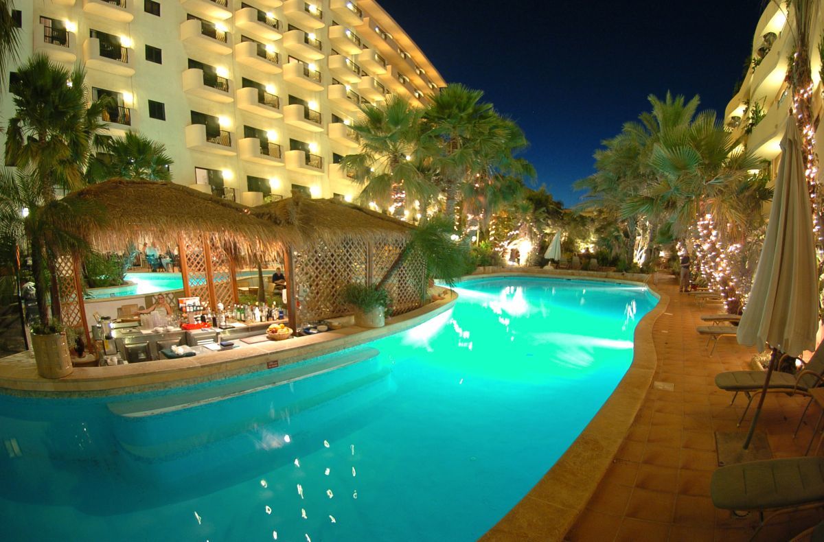 Fortina Spa Resort سليمة المظهر الخارجي الصورة The pool at the Hilton Sharm El Sheikh